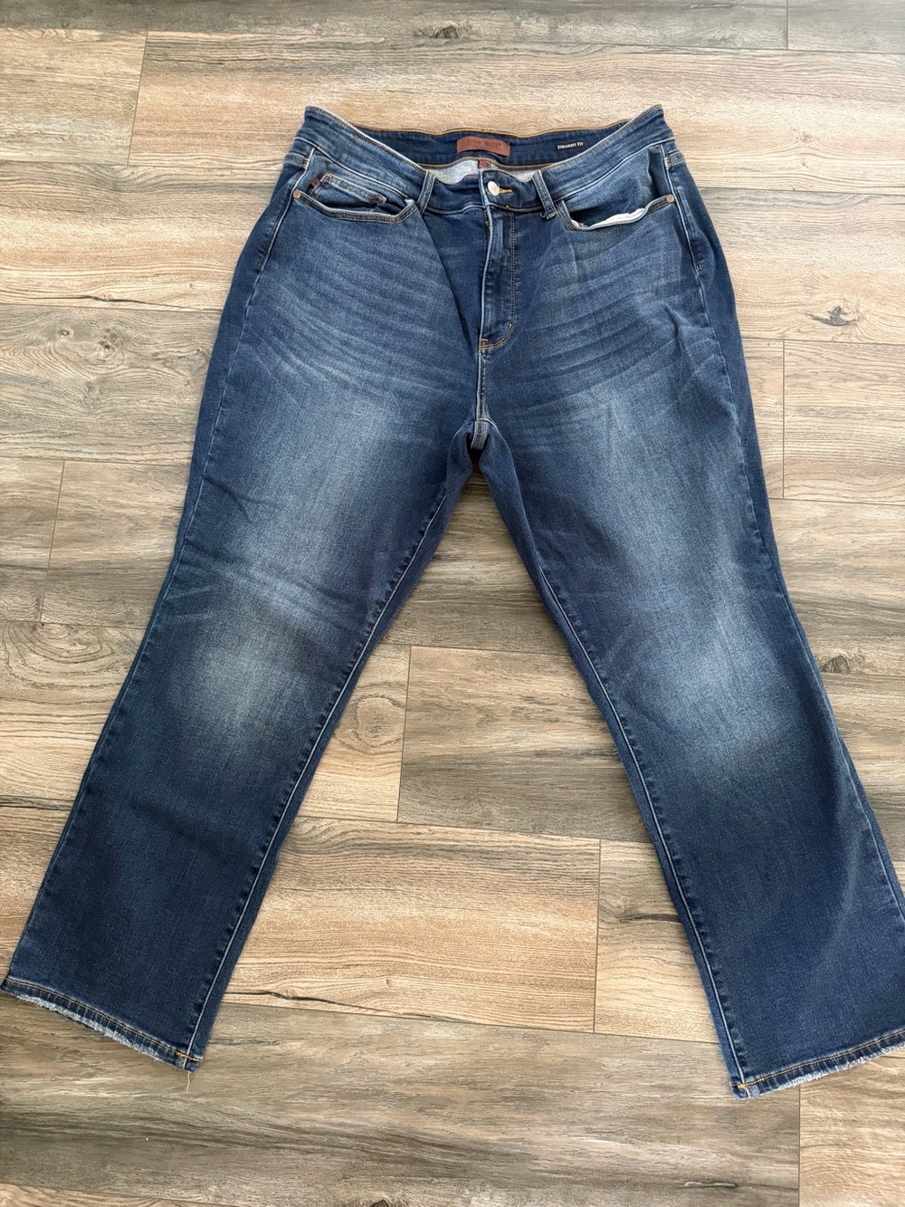 Judy Blue Medium Dark Blue Boyfriend Jeans